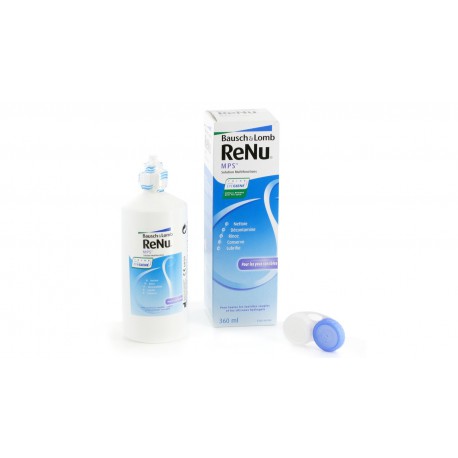 ReNu MPS Multi-Purpose Contact Lens Solution 360 ml and Lens Case