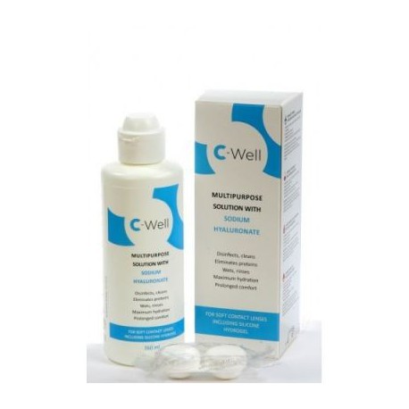 C-Well läätsevedelik 360 ml